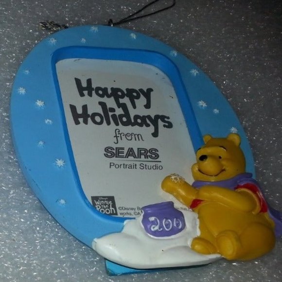2 WINNIE POOH *Disney Winnie Pooh’s Honey Pot Adventure & SEARS MINI PHOTO FRAME - Picture 3 of 14